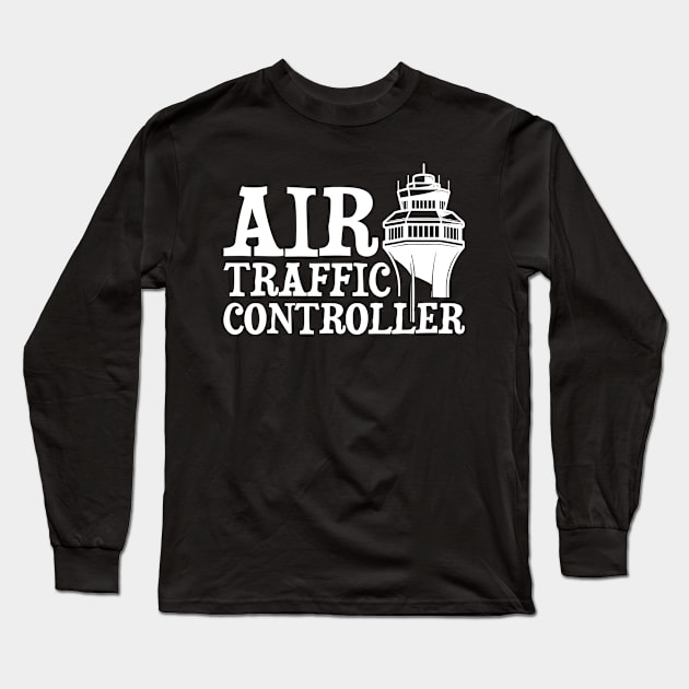 Air Traffic Controller - ATC Aviation Airfield Tower Control Long Sleeve T-Shirt by LEGO